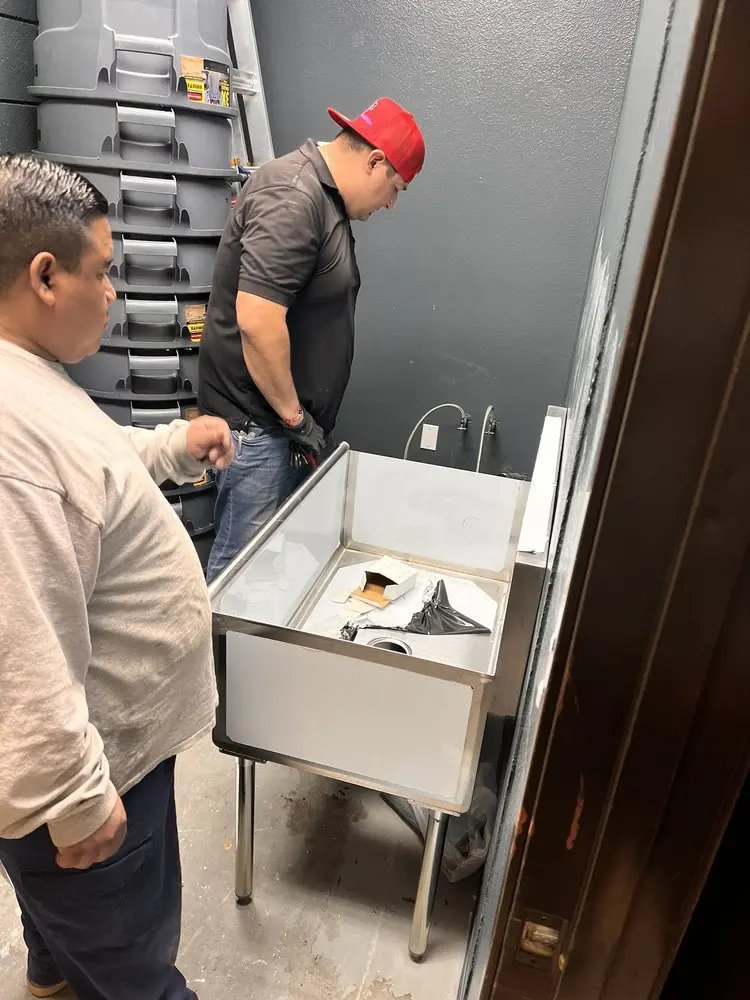Commercial plumbing and sink installation in Mountain Park