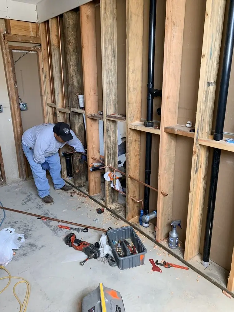 Commercial rough-in plumbing for Water Heater Replacement in Mountain Park